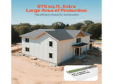 House Wrap, 2.74 x 22.86 mm, 0.13 mm Thick Vapor Barrier, Heavy Duty Plastic Sheeting for V952-FSTQM9FT75FT4A5KQ001V0