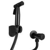 G1/2 Thread Bidet Sprayer Set Stainless Steel Bathroom Toilet Bidet Sprayer Black V1294-YM0901-3112200106611