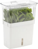 Fresh Herb Keeper - Acrylic Storage Container for Refrigerator - Storage for Herbs & Vegetables for V1258-DP02-WO-118