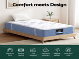 25cm Giselle Mattress King Single Bed Pocket Spring Mattresses MATTRESS-E-SNOW-25-KS