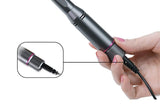 Electric Manicure Tools Kit File Machine Cordless Nail Drill Trimmer Nail Grind Trim Polish-Gray V1263-JX-7476-1