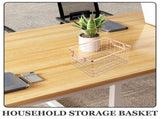 Set of 2 Wire Mesh for Vegetables and Pastry, Portable Iron Handheld Decorative Storage V1370-AZ4-23116