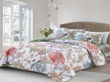 Warm and Inviting Quilted Bedspread and Pillowcases Set Designed for Relaxation - Queen size V745-MAC080611Q13U