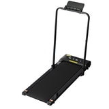 Everfit 2 in 1 Treadmill Electric Walking Pad Under Desk Home Gym Fitness 380mm Black TMILL-380-PAD