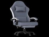 Levede Office Chair High Back PU Leather Gaming Chair OF1060-GYBK-AU