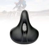 Black Bike Saddle Breathable and Comfortable for Distant Cycling V1192-AZ-W-32455