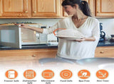 Microwave Splatter Cover, Microwave Cover for Food BPA Free, Microwave Plate Cover Guard Lid with V1192-AZ-W-11600