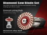 16-Pack 1.57-Inch Diamond Saw Blades Set Professional-Grade Hardness & Toughness, Ideal for V1366-AZ2-W-15036
