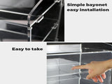 Alston 2-Tier Bakery Display Case Pastry Acrylic Cupcake Donuts Cake Pastry Clear Display V985-BAKERYDISPLAYCASE