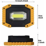 1 Pack Rechargeable LED Floodlight 30W 2000LM Site Floodlight Work Light 3 Modes Portable Lantern V1237-ZY-715-118
