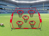 1828.8x1828.8mm Football Trainer Throwing Net, Training Throwing Target Practice Net with 5 Target V952-GLQW66YC5KXWU4Z09001V0