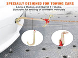 V-Chain Bridle, 4364 kg Working Load Limit, 8 x 914.4 mm G80 Tow Chain with RTJ Cluster Hooks, DOT V952-GTLMGDXJZYCZD1MNHV0