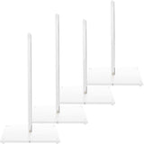 Acrylic Donut Stand Tower Clear Wedding Style Tabletop Decor 8 Pcs V1369-AZ3-W-18062