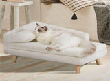 Small Raised Pet Sofa 70x40x39cm Waterproof Portable Dog Bed V178-66933