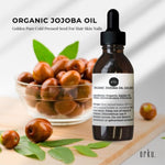 25ml Organic Jojoba Oil - Golden Pure Cold Pressed Seed For Hair Skin Nails V238-SUPDZ-40229591973968