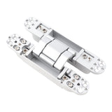 Hidden Door Hinge Zinc Alloy 3 Way Adjustable 180 Degree Swing Quiet Invisible Concealed Hinge for V1294-YM0901-3114240080911