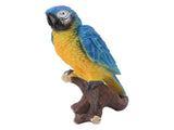 Resin Parrot Statue Simulation Parrot Decoration Resin Animals Figurine Outdoor Sculpture Resin Lawn V1294-YM0703-3111230090411