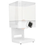 Cereal Dispenser 17.5oz Capacity Single Grid Grain Dispenser Transparent Plastic Food Dispenser for V1294-YM0523-3118220037911