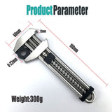 Multitool Adjustable Wrench Portable Stainless Steel Multi-Function Wrench with Bottle Opener, V1232-WNBS001