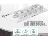 Dryer Heating Element Kit Fit for Bravos MED5630HC1 MED5630HC2 MED5630HW1 MED5630HW0 MED5630HW2 V1369-AZ3-W-11330