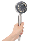 Shower Faucet Set System Stainless Steel Water Saving Multifunction Handheld and Rain V1294-YM0901-3112240036411