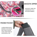 Size L Pink Lightweight Single Shoulder Pet Sling Bag - Stylish Durable Oxford Fabric Carrier V888-ELOSUNG17337