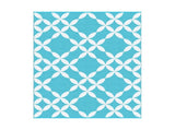Gardeon Outdoor Rugs 274x366cm Large Carpet Reversible Area Mat PP Dual-Sided Patio Rug Light Blue OR-9X12FT-FLORAL-GN