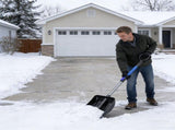Large Snow Shovel, Detachable 47 Inch Ergonomic Snow Removal Tool for Driveway, Sidewalk, and Patio, V1192-AZ-W-30170