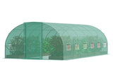 Walk-in Tunnel Greenhouse, 19.4x9.7x7.4 ft Hoop House Greenhouse Tunnel, Plant Hot House with V952-SDXWS20X10X7C44VZV0