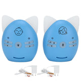 V30 Digital Audio Baby Monitor Portable Alarm Sensitive Wireless Two Way Baby Cry DetectorBlue EU V1294-YM0901-3113210099617