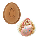 3D Big Easter Egg Silicone Molds, Egg Shape Non-stick Baking Molds Tray DIY Baking Tool Easter Pan V1366-AZ2-W-24016