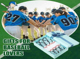 6 Pcs Baseball Bag Hook for Fence, Metal Fence Hook Bag Clip with Acrylic Baseball Board for Sports V1237-ZY00B0DPMSZD8Y