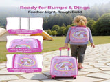 Kids Luggage Set, 2 Piece, 45.7 cm Hardside Rolling Wheels Suitcase with Hard-Shell Backpack, V952-2JTETXLX2PCS9S1IW001V0