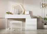 Levede Dressing Table Stool Set with Mirror Led VM1023