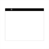 Portable A3 LED Tracing Light Box - 15.75x13.2 Inch Slim Light Pad with USB Power, Adjustable V1189-LWWAL-20260401-05353