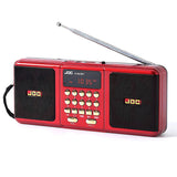 Portable FM Radio Bluetooth Speaker Red V728-OBA1005007805505578
