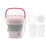16L Portable Washing Machine with Soft Spin Function Drain Pipe 65W Fully Automatic Portable Washer V1294-YM0901-3113230329317