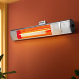 Devanti Electric Strip Heater Infrared Radiant Heaters 2000W RHP-TWR-2000-AL