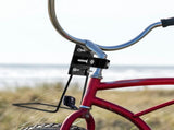 Easy Install Black Bike Front Basket Bracket for Camping and Cycling V1192-AZ-W-27489
