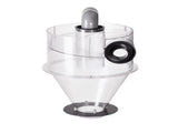 Cyclone Dust Separator, 4" Retrofit Cyclone Separator for Dust Collectors, ABS Dust Deputy With 2" V952-BDTXFCCQTJZXTEJX5V0