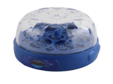 Egg Incubator 6 Eggs 15W Blue with Automatic Turner Egg Candler Display Temperature Control Poultry V1294-YM0901-3111230303813