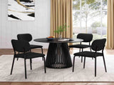Palmer Sleek Silhouette Dining Table V264-DNT-421C-BLK-11M