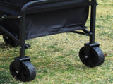 Foldable Camping Wagon Retractable Handle, Lightweight Design for Outdoor Trips, Beach & Picnics V1107-FOLDABLE CAMPING WAGON