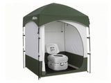 Weisshorn 22L Portable Camping Toilet Shower Tent Changing Room Outdoor Loo Set TENT-CR-SIN-TOILET-22L