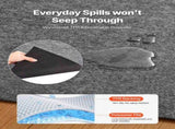 Rug Pad 2.44 x 1.52 m, Non-slip Carpet Area Pad, Finishes, Keeps Carpets in Place V767-VVR-TPRDTD85FT02Q78V1001V0