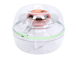 Portable Small Humidifier 3L Dual Nozzle Quiet Clear USB Desktop Humidifier with Night Light for V1294-YM0901-3113250054512