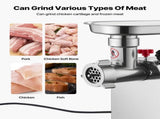 Commercial Electric Meat Grinder 4.5 Lbs/Min Sausage Stuffer Maker Kitchen V952-SYTMDDJRJSYSWMYXS001V3