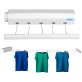 Retractableline Portable Home Indoor Outdoor Plastic Drying ROpe Wall Mount Compact V1188-MS-227-0679