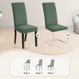 Chair Covers, 4 Pieces Chair Covers, Stretch Dining Chair Covers, Universal Washable Removable Cover V1237-ZY-203-4147