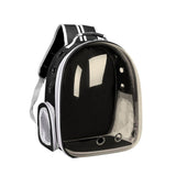 Cat Backpack Carrier with Transparent Space Capsule, Pet Bubble Carrying Bag for Small Medium Kitty V1192-AZ-W-21873